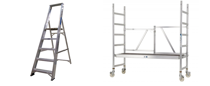 Access solutions for painters and decorators equipment