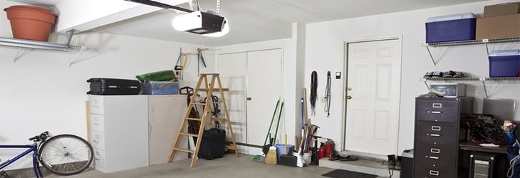 garage ladder storage