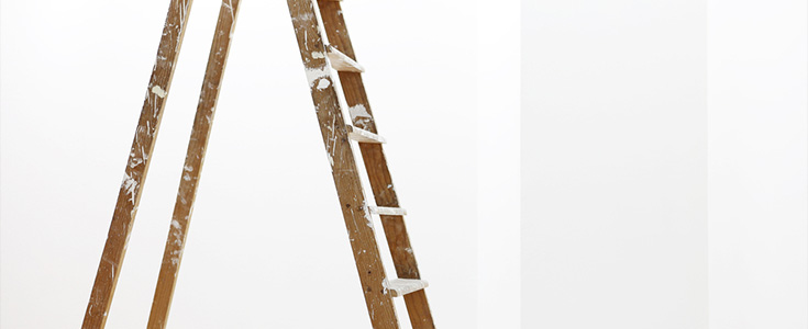 wooden step ladders