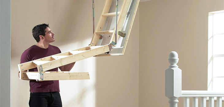 wood loft ladders