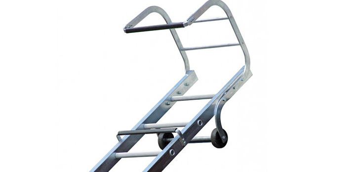 yte aluminium roof ladders