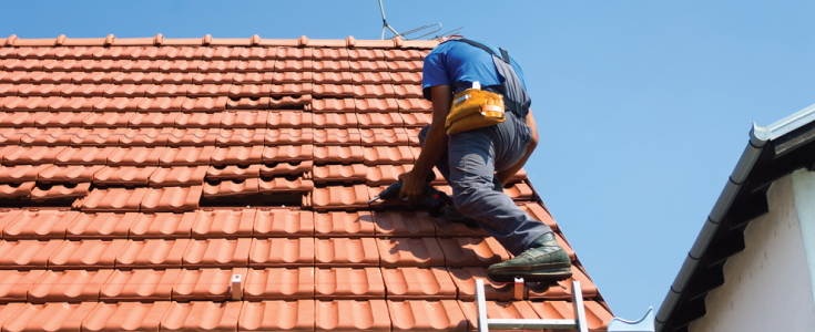 accessing roof