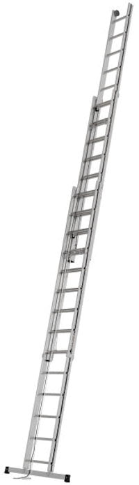 Hymer 3-Section Rope Operated Extension Ladder