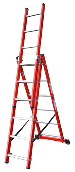 Lyte (EN131 Pro) GRP Combination Ladders