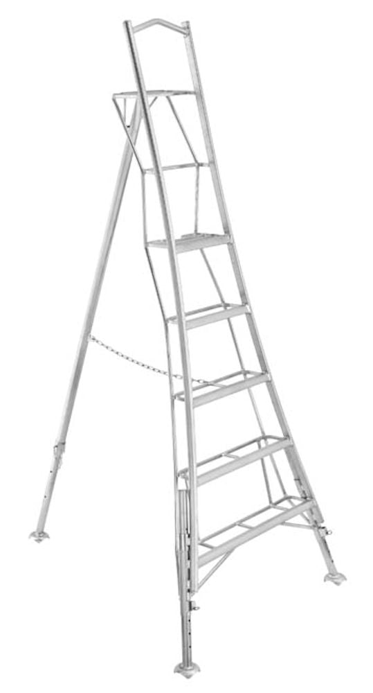 Henchman 2.4m Aluminium Professional Platform Tripod Ladder With 3