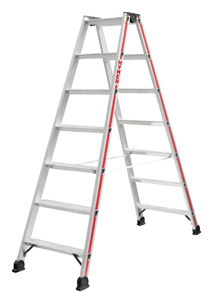 Hymer 8 Tread Double Sided Step Ladder