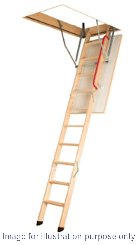FFakro LWK Komfort Wooden Folding Loft Ladder 600mm x 1200mm