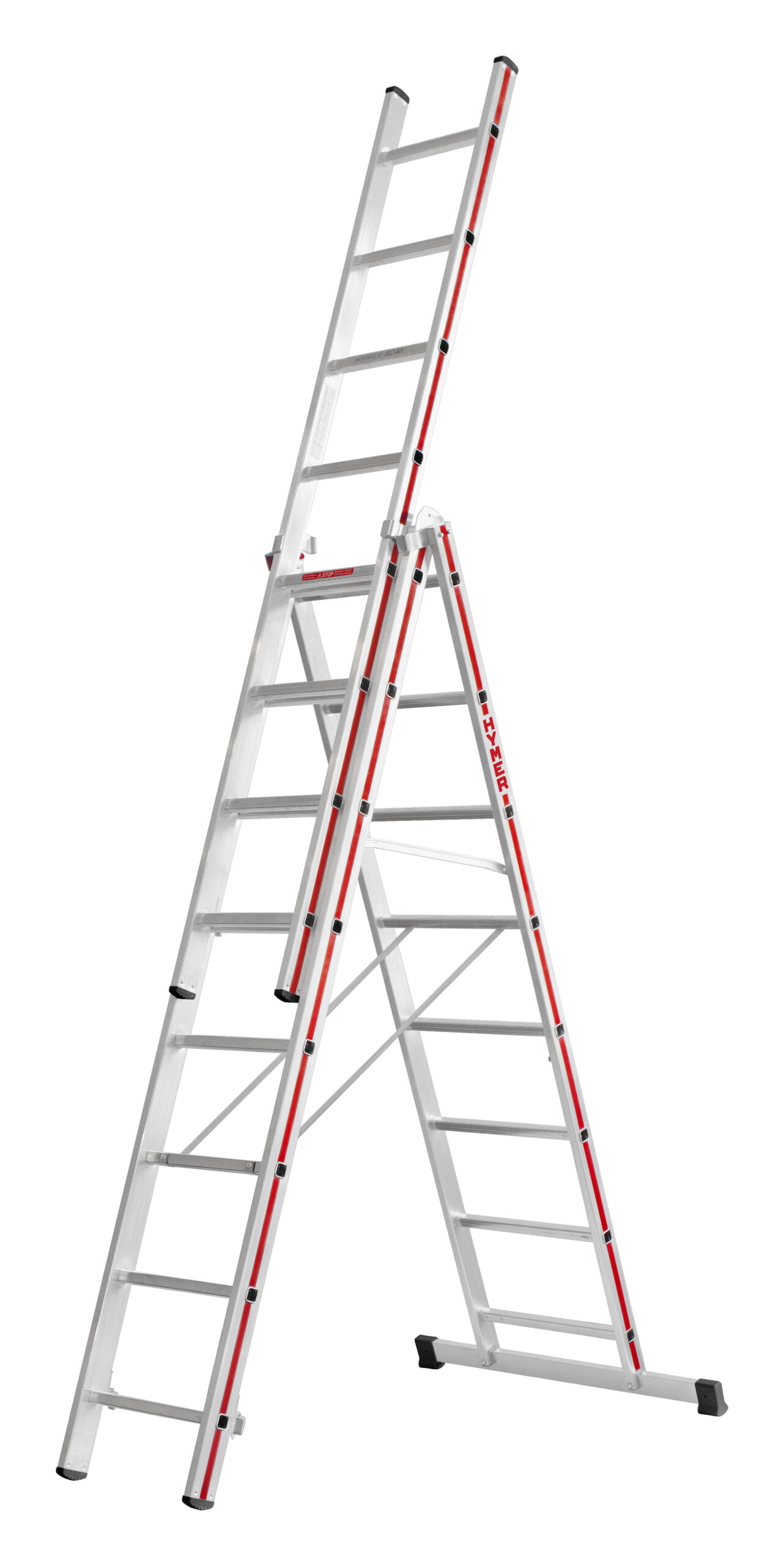 HYMER 4047 3 x 9 (EN-131 Pro) Combination Ladder
