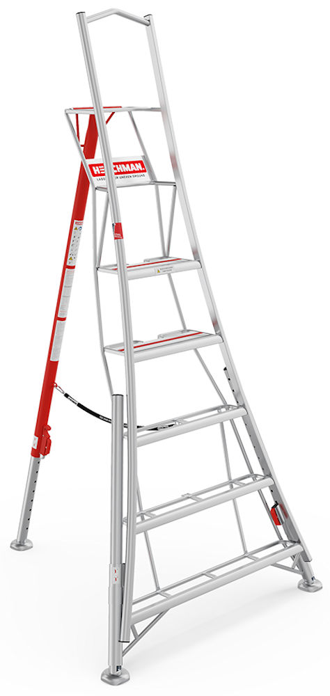 NEW Henchman 8ft/2.6m Fully Adjustable PRO Tripod Ladder