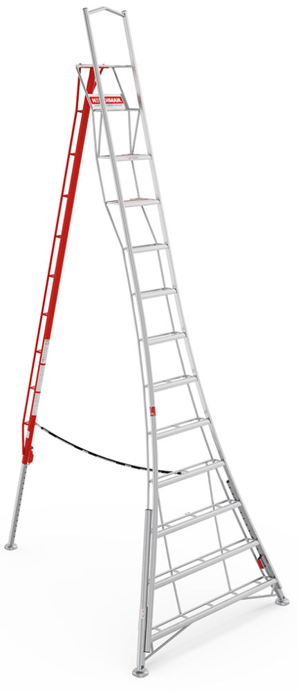 NEW Henchman 14ft/4.2m Fully Adjustable PRO Tripod Ladder