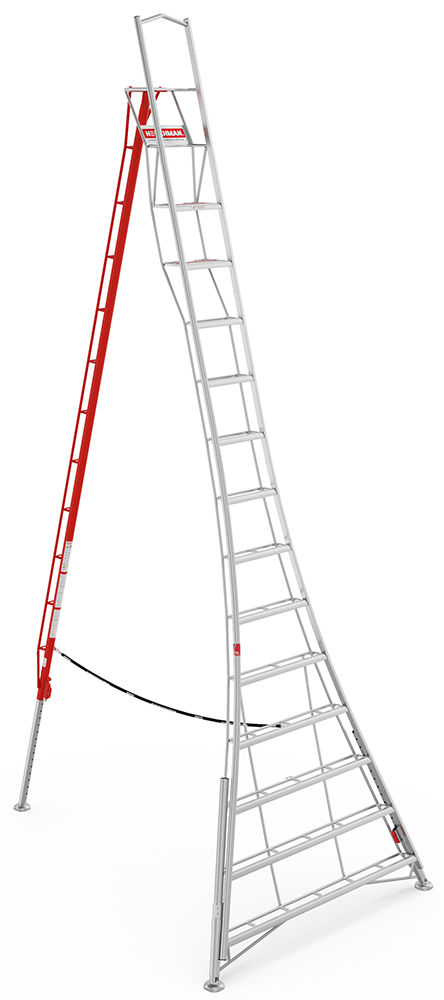 NEW Henchman 16ft/4.8m Fully Adjustable PRO Tripod Ladder