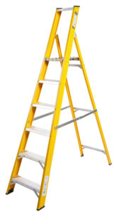 Lyte Magnastep 6 Tread Glassfibre Platform Step Ladder