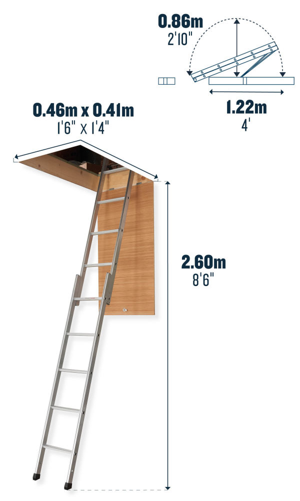 Werner Spacemaker Loft Ladder