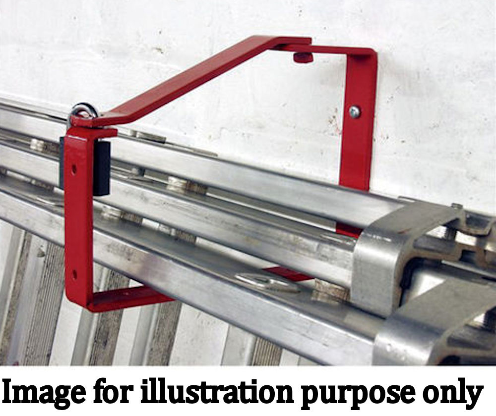 Universal Lockable Storage Ladder Brackets