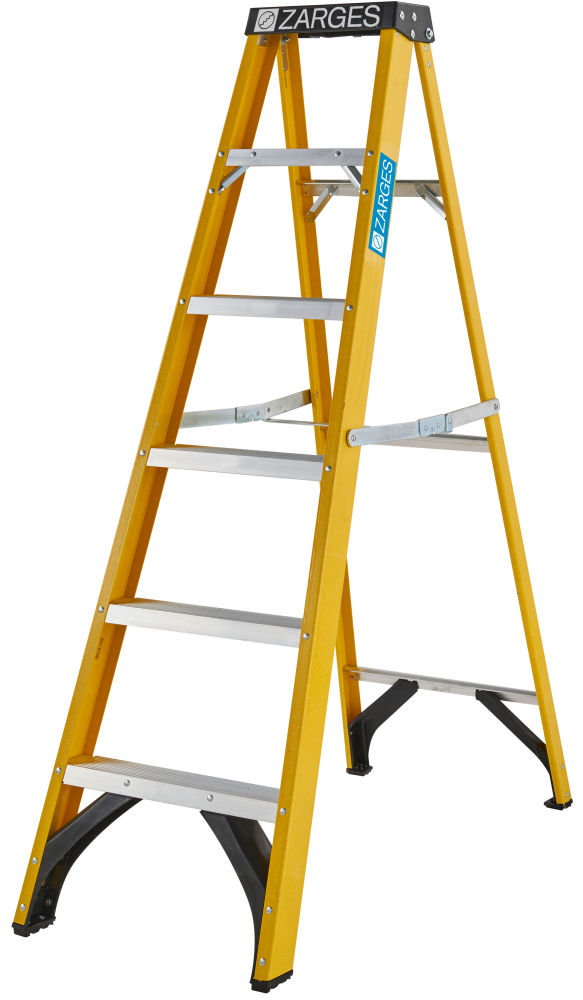 Zarges 6 Tread GRP Swingback Stepladder EN131 Professional